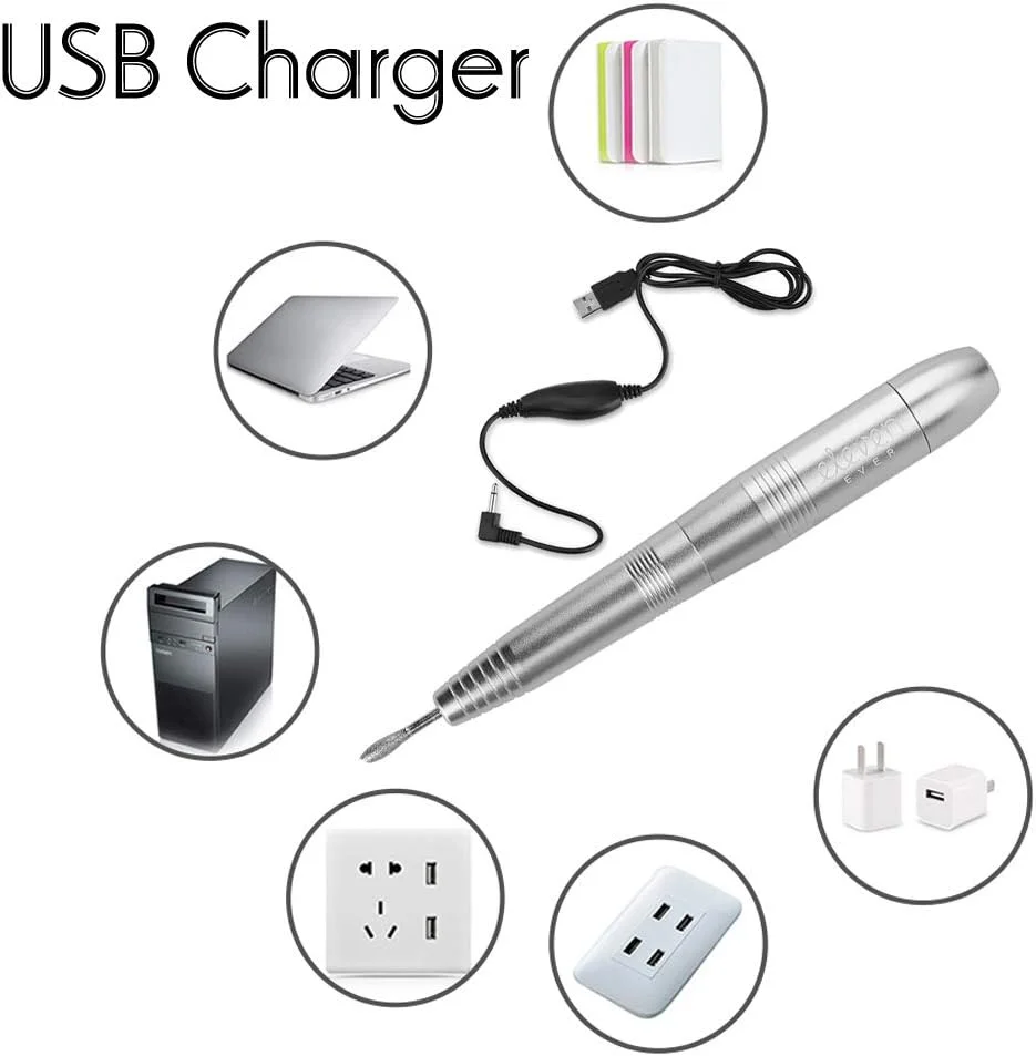 دستگاه مانیکور برقی حرفه ای GZDodek، قلم پدیکور، سوهان ناخن، ابزار ناخن، 6 سر سوهان (طلایی) دستگاه مانیکور برقی حرفه ای GZDodek، قلم پدیکور، سوهان ناخن، ابزار ناخن، 6 سر سوهان (طلایی)