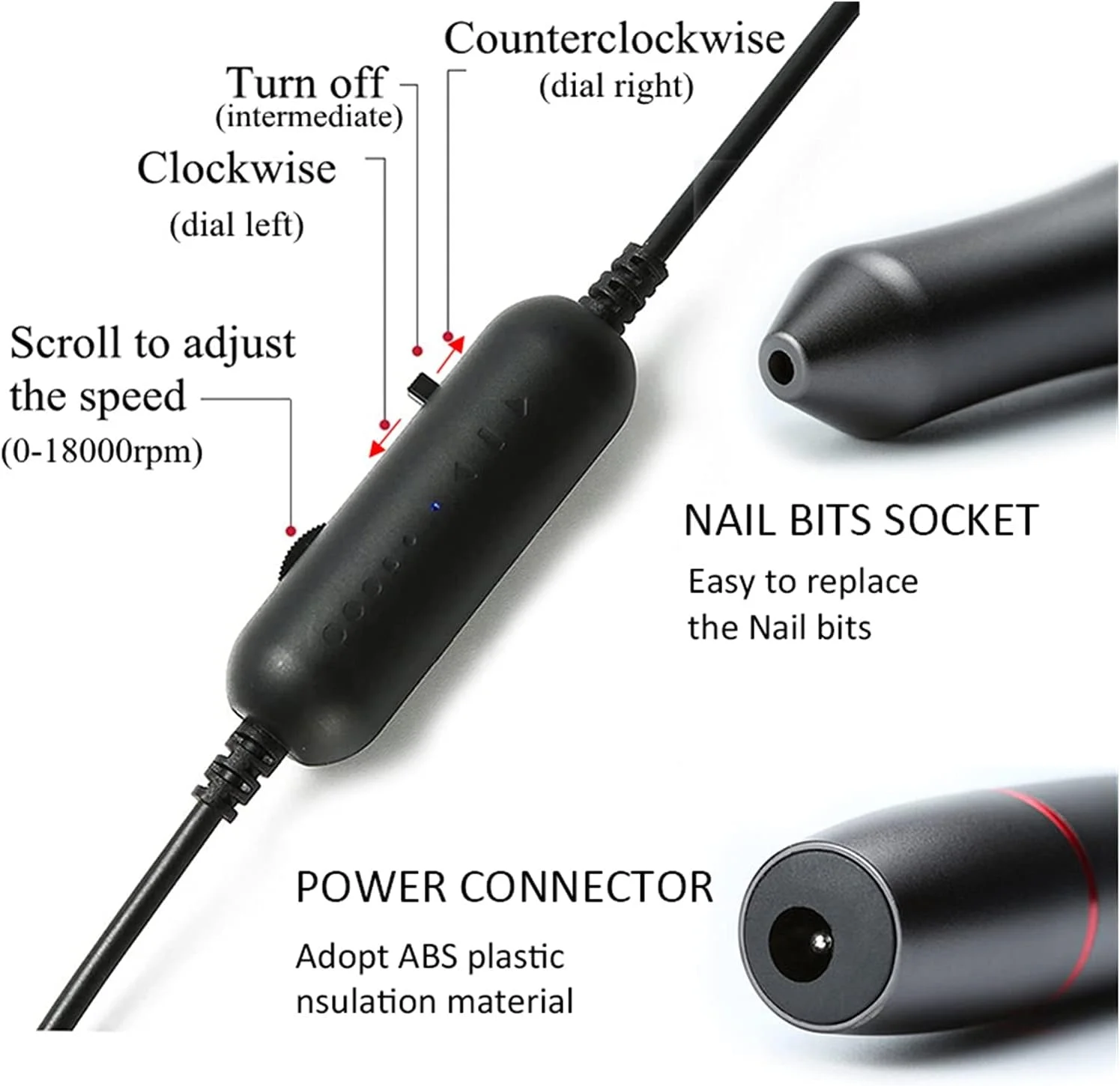 دستگاه مانیکور برقی GZDodek، قابل شارژ با USB، قابل حمل، قلم سوهان ناخن برای مانیکور، پولیش ناخن، ابزار پدیکور، تجهیزات ناخن برای ناخن های اکریلیک حرفه ای (بنفش) دستگاه مانیکور برقی GZDodek، قابل شارژ با USB، قابل حمل، قلم سوهان ناخن برای مانیکور، پولیش ناخن، ابزار پدیکور، تجهیزات ناخن برای ناخن های اکریلیک حرفه ای (بنفش)