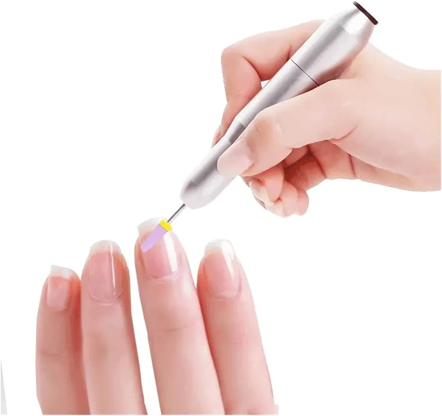 دستگاه مانیکور برقی ناخن GZDodek، دستگاه سوهان ناخن برقی مد روز با ابزارهای چرخش به جلو/عقب، سوهان ناخن قابل حمل از جنس آلومینیوم، قلم طراحی ناخن برای ناخن های اکریلیک، مناسب استفاده حرفه ای (نقره ای) دستگاه مانیکور برقی ناخن GZDodek، دستگاه سوهان ناخن برقی مد روز با ابزارهای چرخش به جلو/عقب، سوهان ناخن قابل حمل از جنس آلومینیوم، قلم طراحی ناخن برای ناخن های اکریلیک، مناسب استفاده حرفه ای (نقره ای)