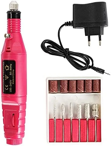 دستگاه سوهان برقی ناخن GZDodek 6W 20000RPM، دستگاه مانیکور برقی، فایل ناخن، ابزار سر سوهان ناخن، دستگاه پدیکور جدید، لوازم ناخن برای ناخن های اکریلیک حرفه ای