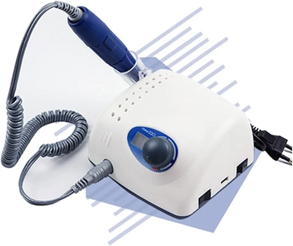 دستگاه سوهان برقی ناخن FURLOU با سرعت 35000 دور در دقیقه، دستگاه مانیکور و پدیکور حرفه ای با صفحه نمایش LCD، مناسب برای ناخن های طبیعی و لاک ژل