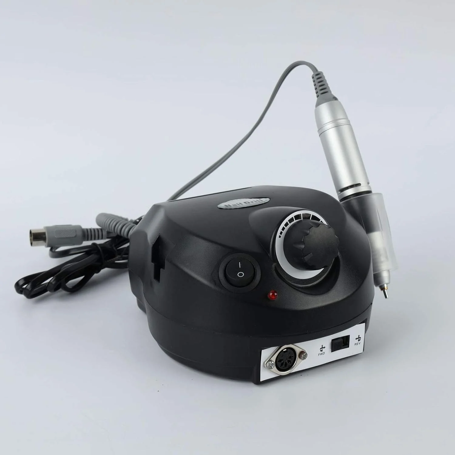 دستگاه سوهان برقی ناخن لابیموس با پدال پا و نگهدارنده قلم سوهان برقی 35000 دور در دقیقه، قلم سوهان برقی برقی برای ناخن های اکریلیک، مانیکور، پدیکور، سنگ زنی ناخن، پولیش و حذف کوتیکول