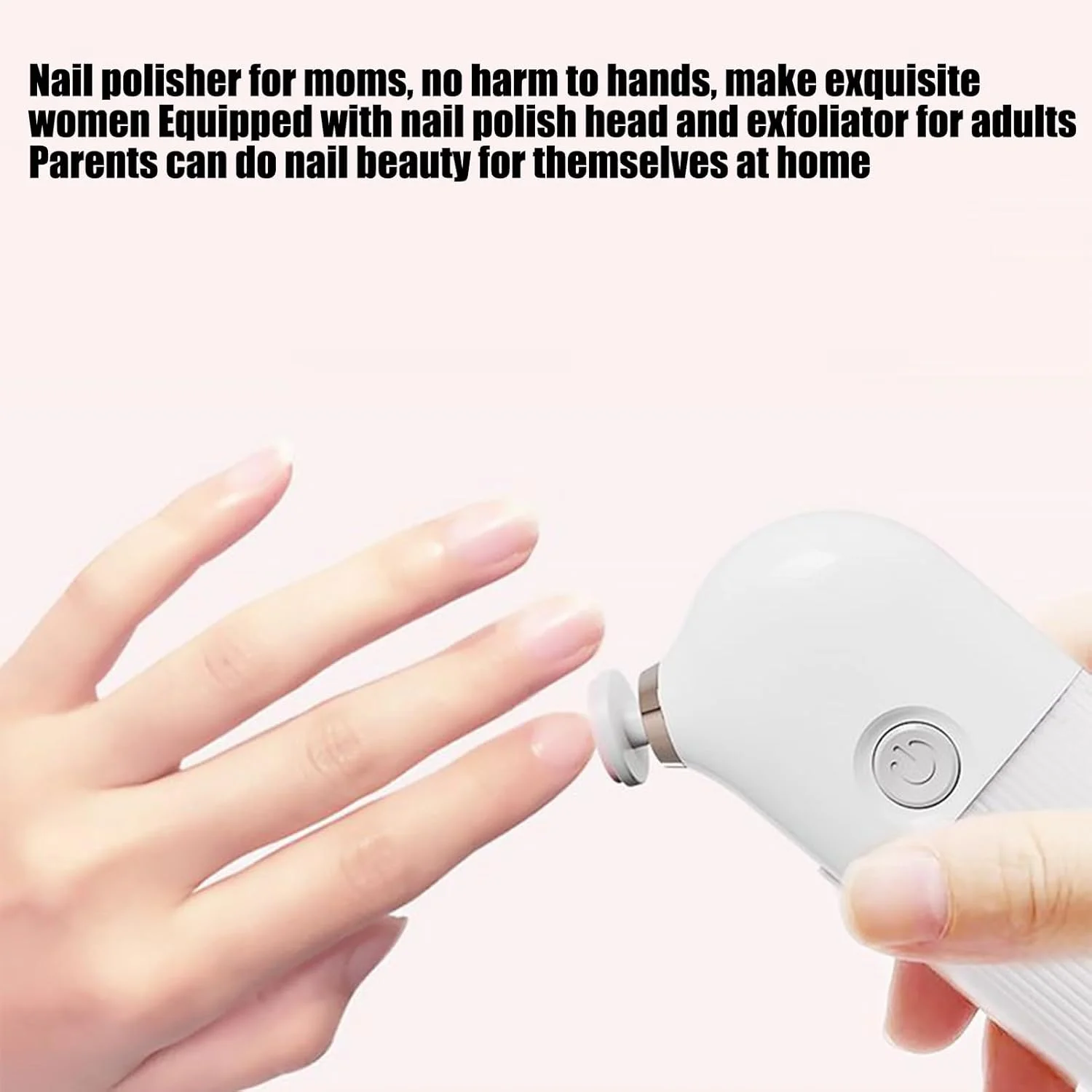 دستگاه پولیش ناخن برقی kinrguiyuez - سوهان برقی ناخن حرفه ای مانیکور | دستگاه پولیش چند منظوره ارگونومیک برای مراقبت ایمن و ملایم از کودکان، بزرگسالان و نوجوانان