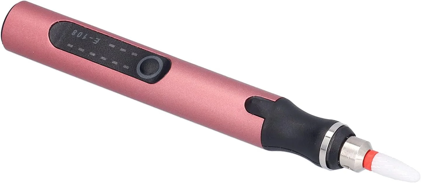 ابزار فرم دهی و پولیش پدیکور Raitron، دستگاه سوهان برقی ناخن کم صدا، قابل شارژ، حرفه ای برای ژل، برای کوتیکول، مناسب برای استفاده در سالن منزل