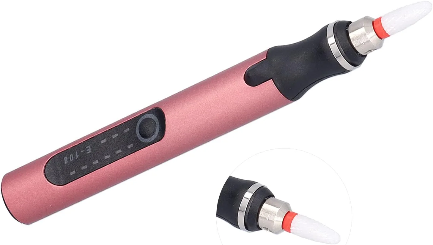 ابزار فرم دهی و پولیش پدیکور Raitron، دستگاه سوهان برقی ناخن کم صدا، قابل شارژ، حرفه ای برای ژل، برای کوتیکول، مناسب برای استفاده در سالن منزل