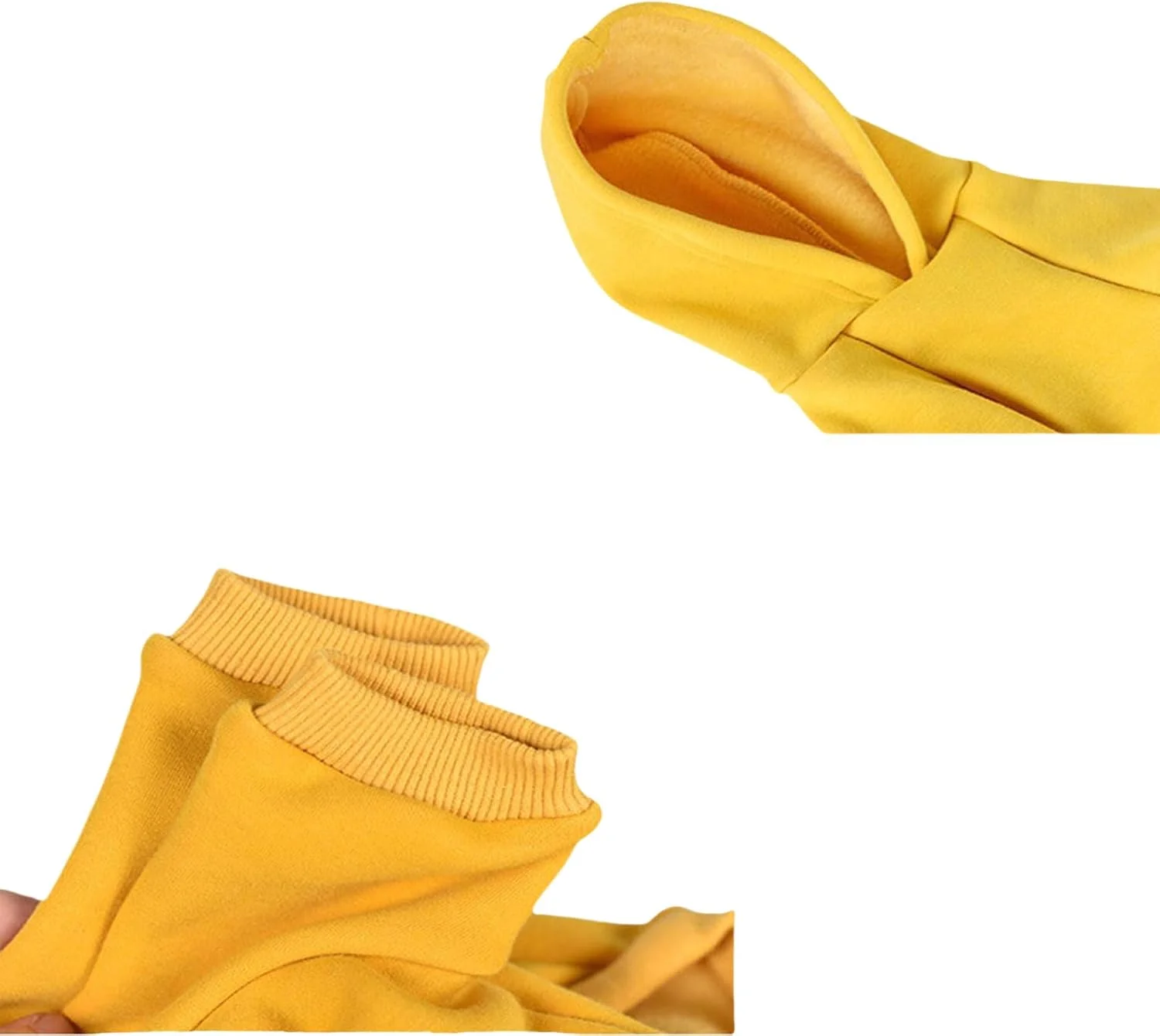 سویشرت سگ و گربه خانگی Mumoo Bear، تیشرت توله سگ، لباس گرم کلاه دار - زرد، L سویشرت سگ و گربه خانگی Mumoo Bear، تیشرت توله سگ، لباس گرم کلاه دار - زرد، L