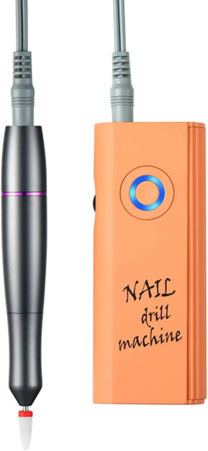 سوهان برقی ناخن حرفه ای 30000 دور در دقیقه، دستگاه مانیکور پدیکور قابل شارژ، برای ناخن های اکریلیک، مناسب برای سالن ناخن