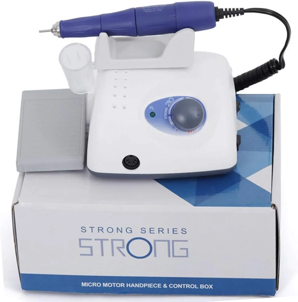 دستگاه سوهان برقی ناخن حرفه ای Thuepak با سرعت 40000 دور در دقیقه، پولیشر، ماشین سوهان برقی اکریلیک، ست لوازم مراقبت از ناخن انگشتان دست و پا، مناسب برای استفاده در منزل و سالن