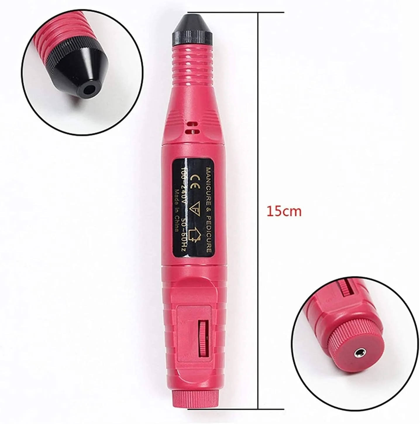 قلم مانیکور USB OXPMFY، دستگاه پولیش سنباده ای 6 در 1، دستگاه دریل ناخن قابل حمل، دریل برقی ناخن، سوهان ناخن، دریل ناخن حرفه ای، ابزار ناخن اکریلیک