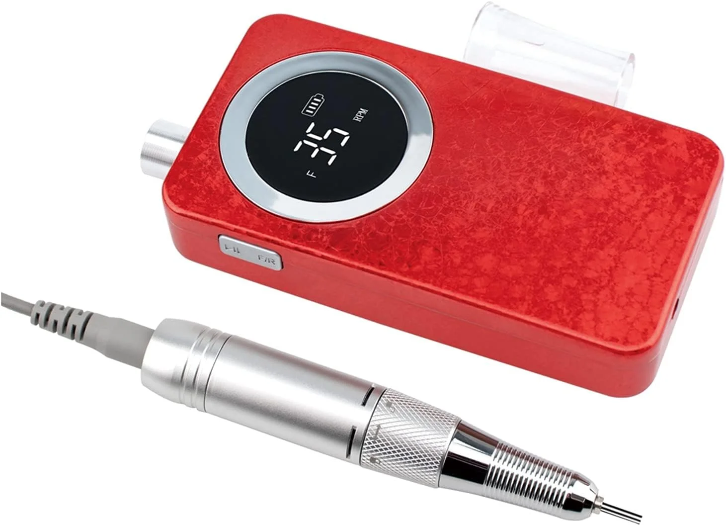 دستگاه سوهان برقی ناخن شارژی Shandongmt، دریل برقی ناخن 35000 دور در دقیقه به همراه مجموعه مته برای ابزار حرفه ای آرایشی، مته های بی سیم (رنگ: بنفش) دستگاه سوهان برقی ناخن شارژی Shandongmt، دریل برقی ناخن 35000 دور در دقیقه به همراه مجموعه مته برای ابزار حرفه ای آرایشی، مته های بی سیم (رنگ: بنفش)