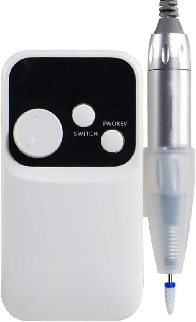 دستگاه سوهان برقی ناخن حرفه ای قابل شارژ STUFY با سرعت 35000 دور در دقیقه، سوهان برقی قابل حمل Scamander، ابزار آسیاب ژل اکریلیک با 6 سری و نوارهای سنباده