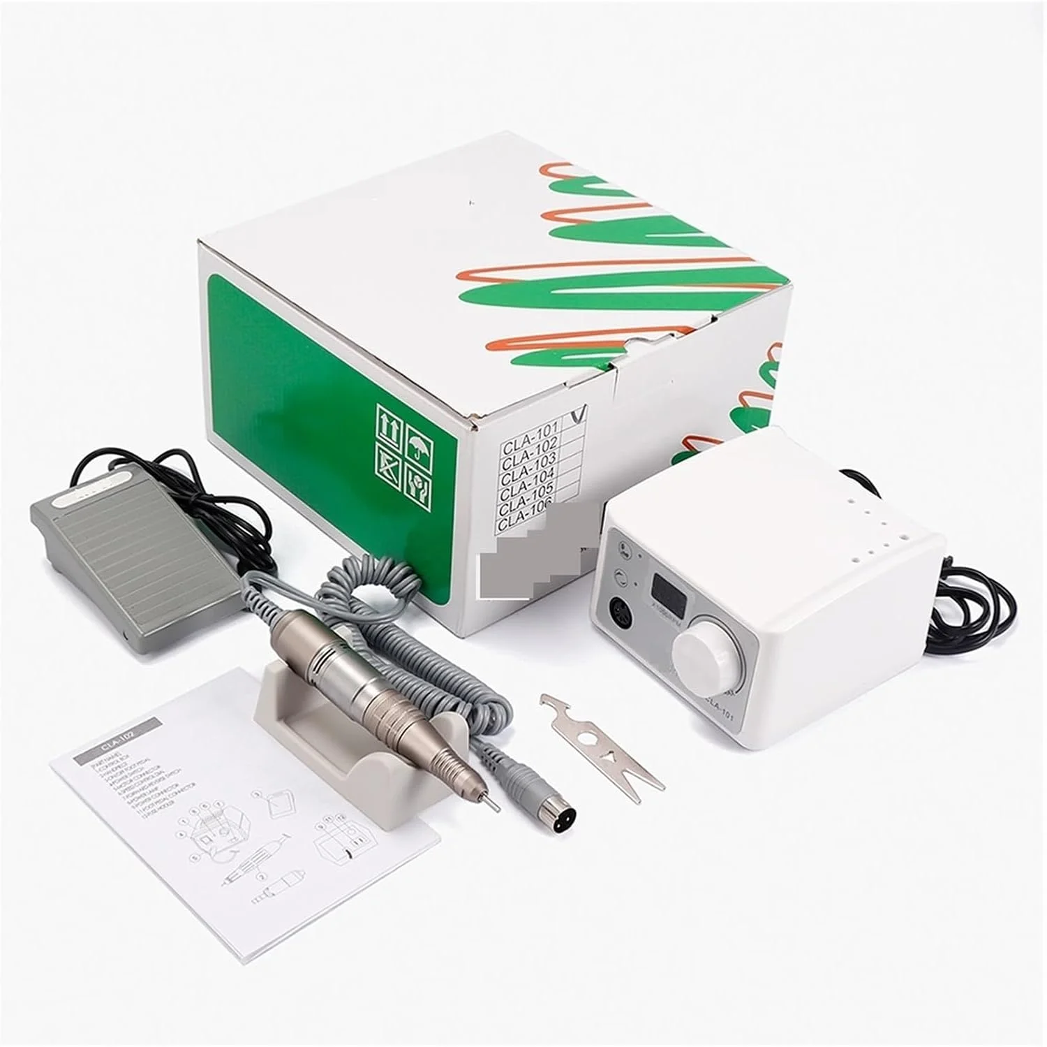 دستگاه سوهان برقی ناخن حرفه ای Suuim، دستگاه مانیکور برقی 35000 دور در دقیقه، ابزار پدیکور ناخن برای اکریلیک و ژل