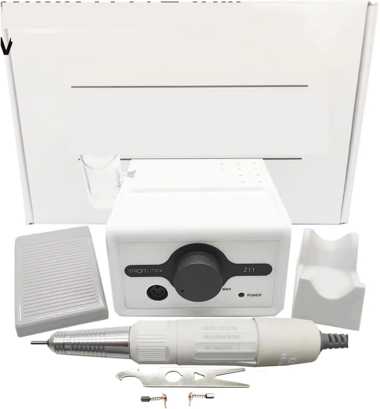 دستگاه سوهان برقی ناخن WRQzxcv، دستگاه سمباده برقی ناخن برای ناخن ها، ابزار پدیکور دسته دار، تجهیزات حرفه ای سوهان ناخن