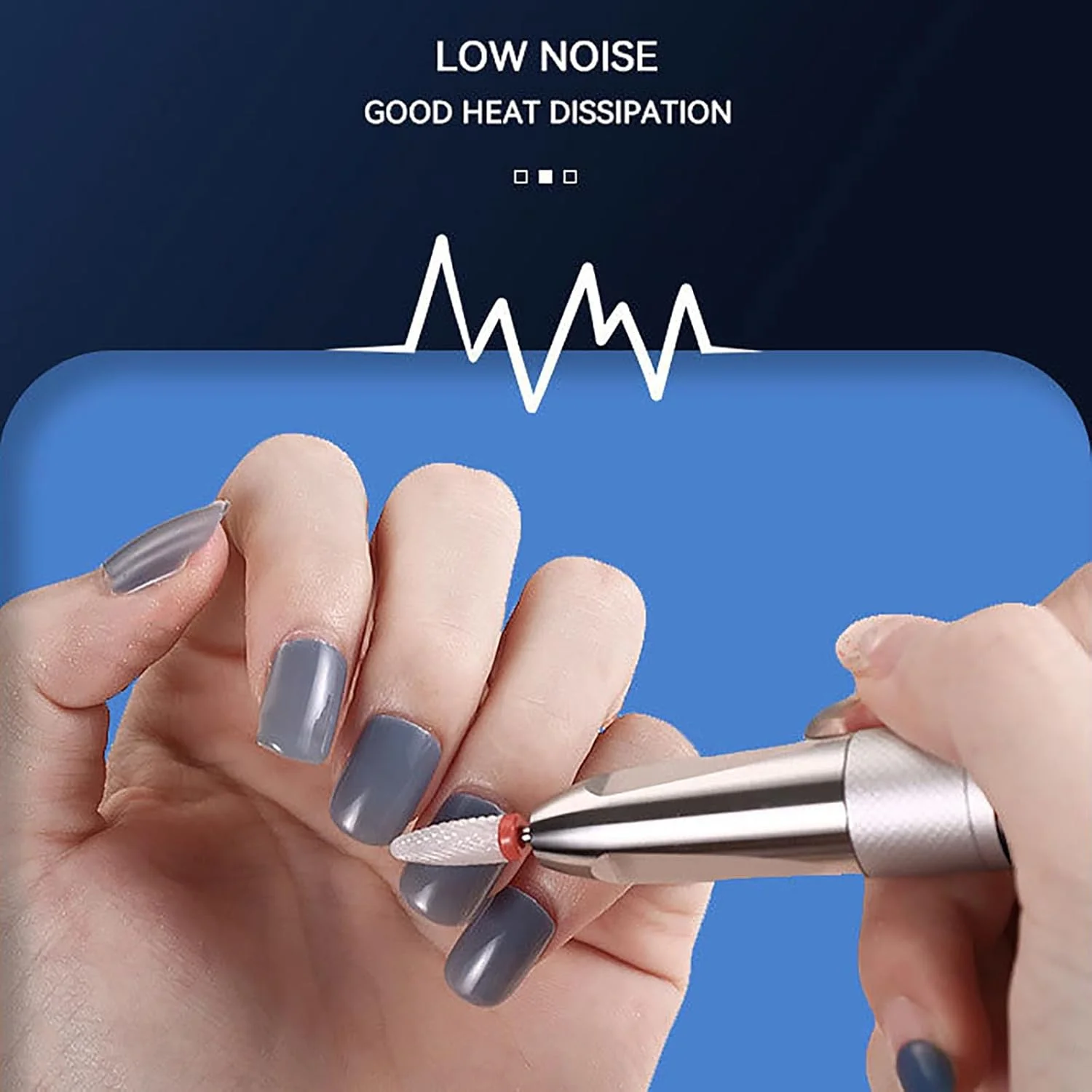 ست حرفه ای سوهان برقی ناخن WIKINK، سوهان برقی ناخن، نمایشگر LCD، چرخش قابل تنظیم، ست پیرایش، ست پدیکور سوهان برقی ناخن برای مانیکور - دستگاه آسیاب ست حرفه ای سوهان برقی ناخن WIKINK، سوهان برقی ناخن، نمایشگر LCD، چرخش قابل تنظیم، ست پیرایش، ست پدیکور سوهان برقی ناخن برای مانیکور - دستگاه آسیاب