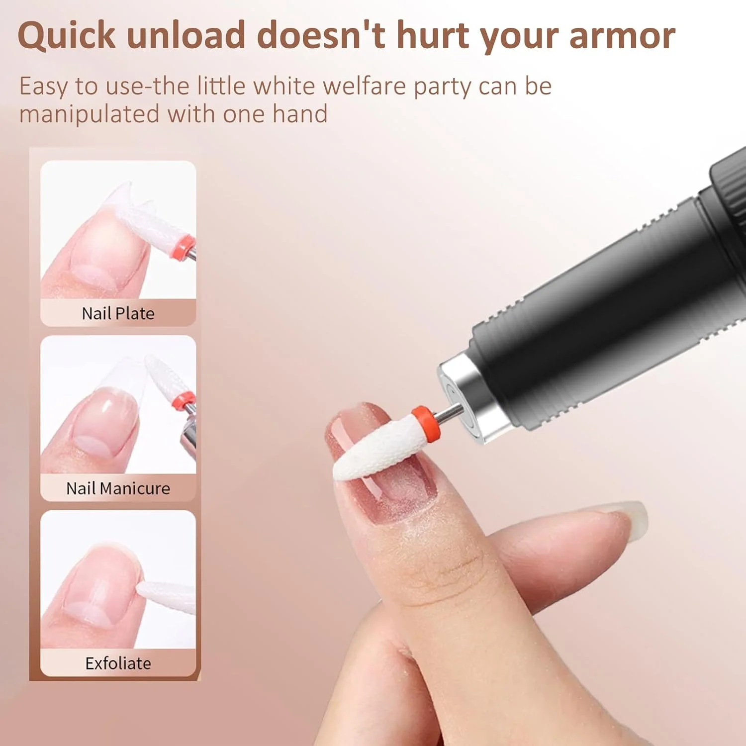 ست دریل ناخن برقی tewiaii: ست ابزار ناخن قابل حمل 2 در 1 شامل دریل ناخن و چراغ UV با صفحه نمایش LED - دستگاه دریل ناخن قابل شارژ 9 سرعته با خشک کن سریع برای خشک کردن لاک و ریمو (مشکی)