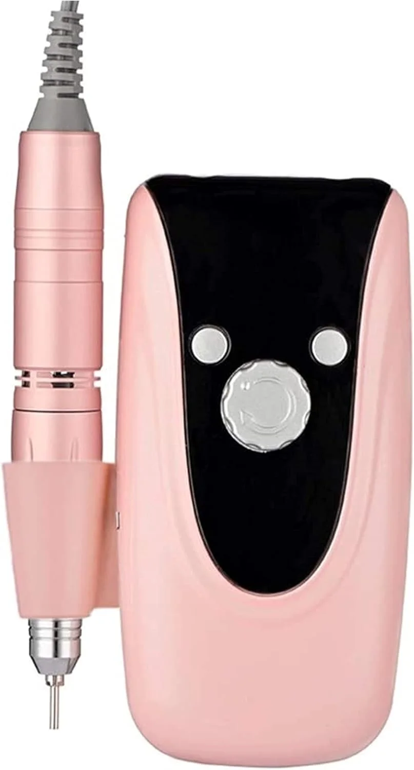 دستگاه سوهان برقی ناخن قابل حمل X&Z-XAOY با سرعت 30000 دور در دقیقه به همراه ست مته، گیره، قلم سوهان برقی برای مانیکور و پدیکور، مناسب برای سالن یا استفاده خانگی