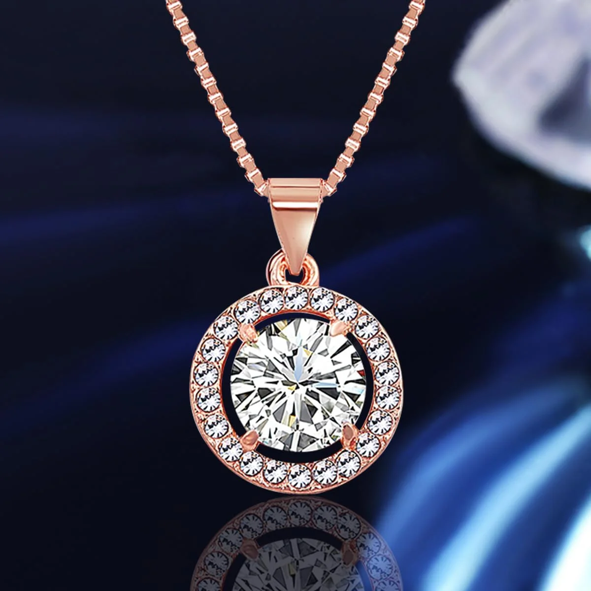 ست جواهرات زنانه Wovanoo، ست 4 تکه جواهرات زیرکونیا مکعبی، ست گردنبند، گوشواره، دستبند و انگشتر کریستالی نگین دار برای عروس، مهمانی عروسی، طلایی رز ست جواهرات زنانه Wovanoo، ست 4 تکه جواهرات زیرکونیا مکعبی، ست گردنبند، گوشواره، دستبند و انگشتر کریستالی نگین دار برای عروس، مهمانی عروسی، طلایی رز