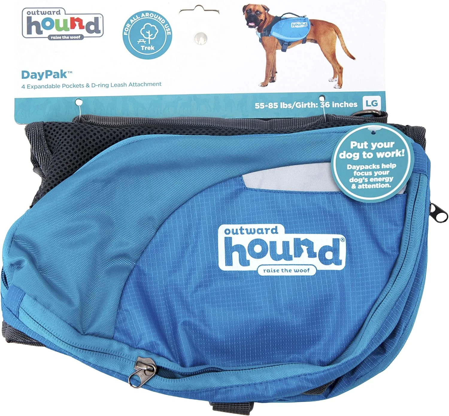 کیف کوله پشتی سگ Outward Hound Kyjen 22005 Daypak، لوازم جانبی سگ به سبک خورجین قابل تنظیم، بزرگ، آبی کیف کوله پشتی سگ Outward Hound Kyjen 22005 Daypak، لوازم جانبی سگ به سبک خورجین قابل تنظیم، بزرگ، آبی