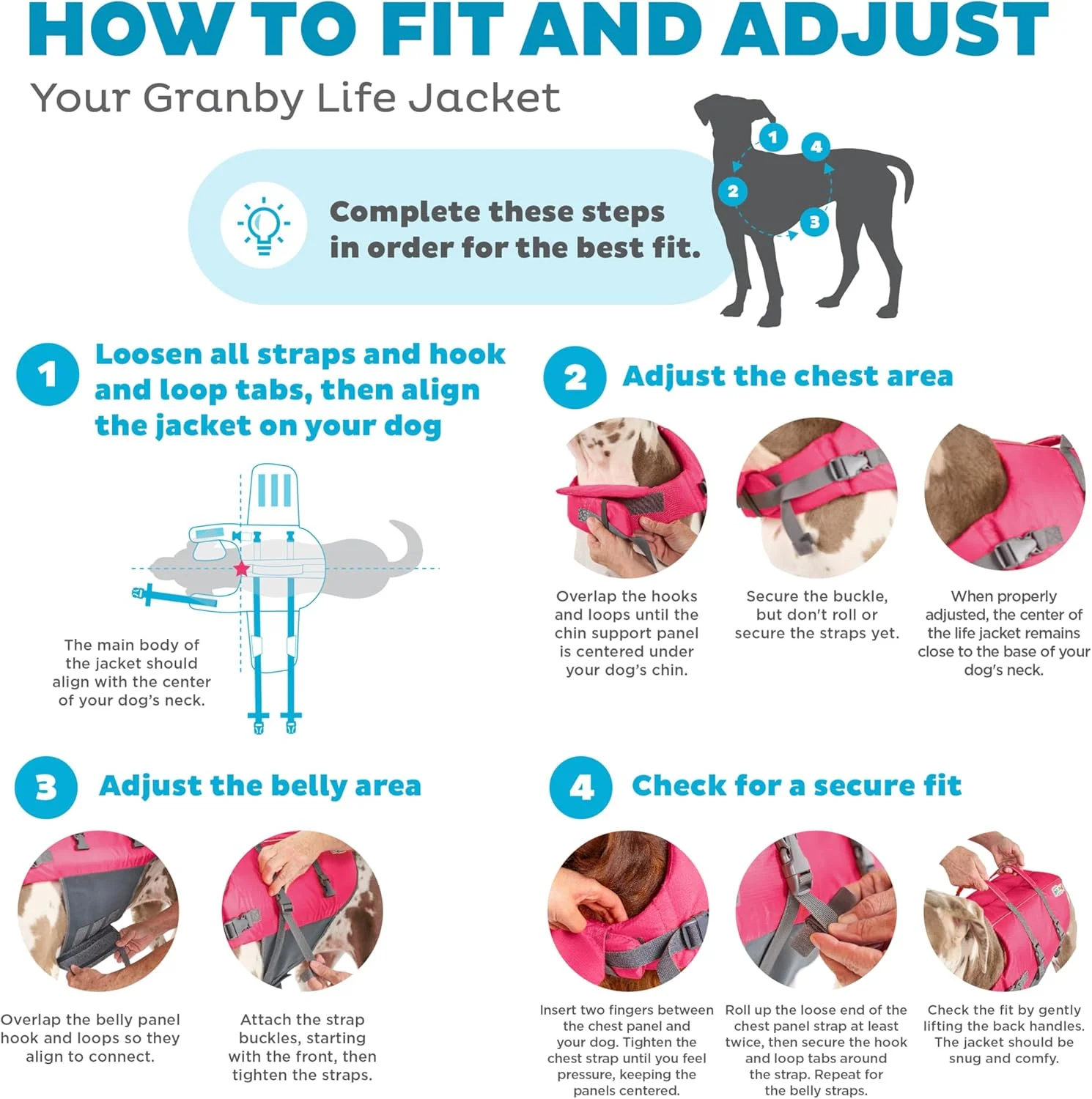 جلیقه نجات سگ Outward Hound Granby Splash صورتی، سایز کوچک جلیقه نجات سگ Outward Hound Granby Splash صورتی، سایز کوچک