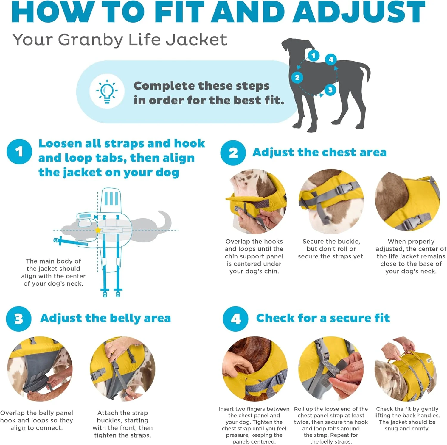 جلیقه نجات سگ Outward Hound Granby Splash زرد، سایز کوچک جلیقه نجات سگ Outward Hound Granby Splash زرد، سایز کوچک