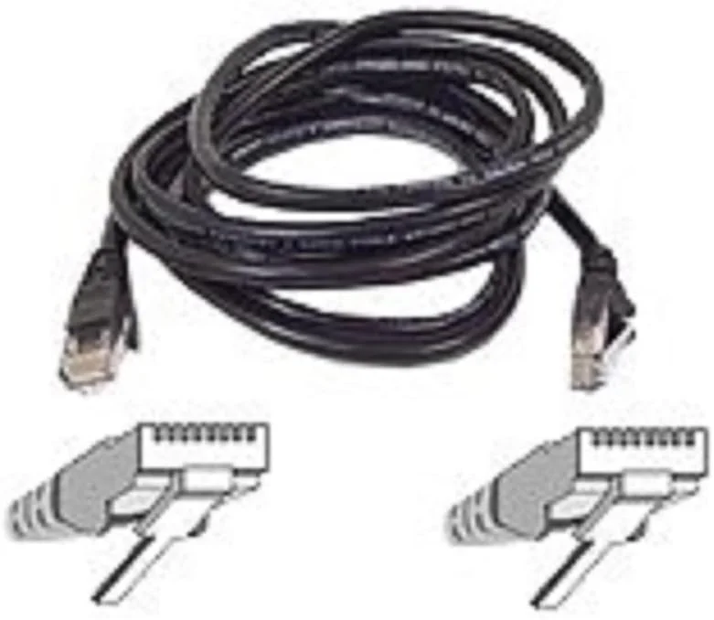 کابل اتصال شبکه RJ45 بلکین مدل A3L791-06-BLK-S به طول 1.8 متر - مشکی