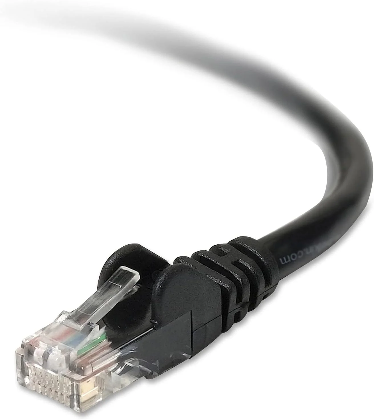 کابل پچ 4.5 متری Belkin A3L980-15-BLK-S CAT6 RJ45 بدون گیر، مشکی