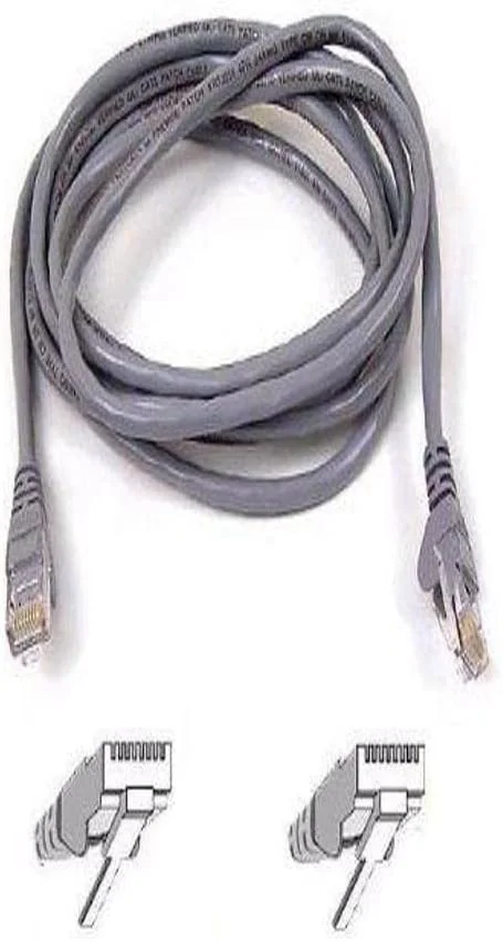کابل پچ بدون گیر Belkin CAT6 RJ45M/RJ45M; 2 فوت