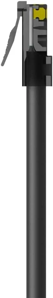 کابل شبکه بلکین CAT6 (5 متری) - کابل پچ اترنت RJ45 نر به نر | اتصال لپ تاپ یا کامپیوتر رومیزی به LAN یا اینترنت یا سایر دستگاه های شبکه - (5 متر) مشکی