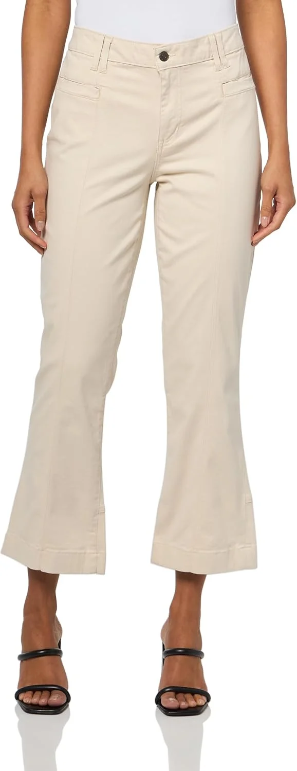 شلوار زنانه ناتیکا، قد تا مچ پا، مدل دم پا بوت کشی، سفید قو، سایز 14 شلوار زنانه ناتیکا، قد تا مچ پا، مدل دم پا بوت کشی، سفید قو، سایز 14