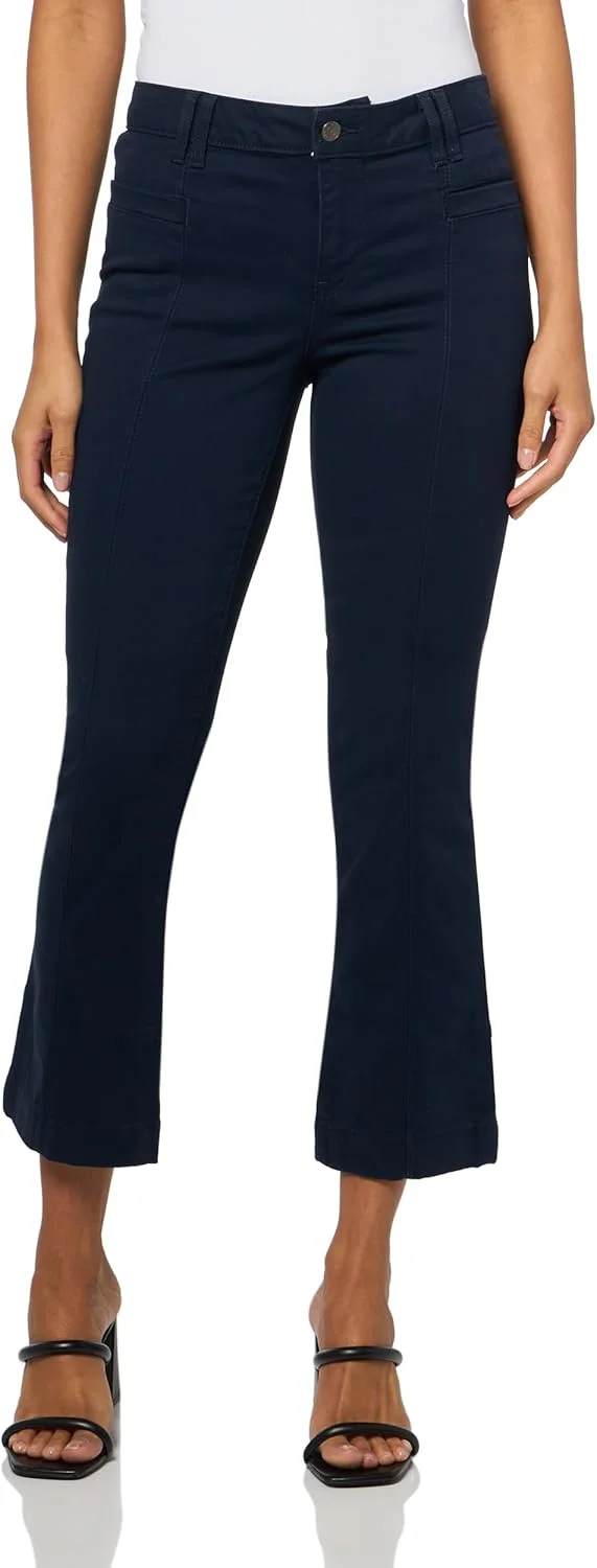 شلوار زنانه ناتیکا، قد تا مچ پا، مدل دم پا بوت کشی، رنگ آسمان شب، سایز 14 شلوار زنانه ناتیکا، قد تا مچ پا، مدل دم پا بوت کشی، رنگ آسمان شب، سایز 14