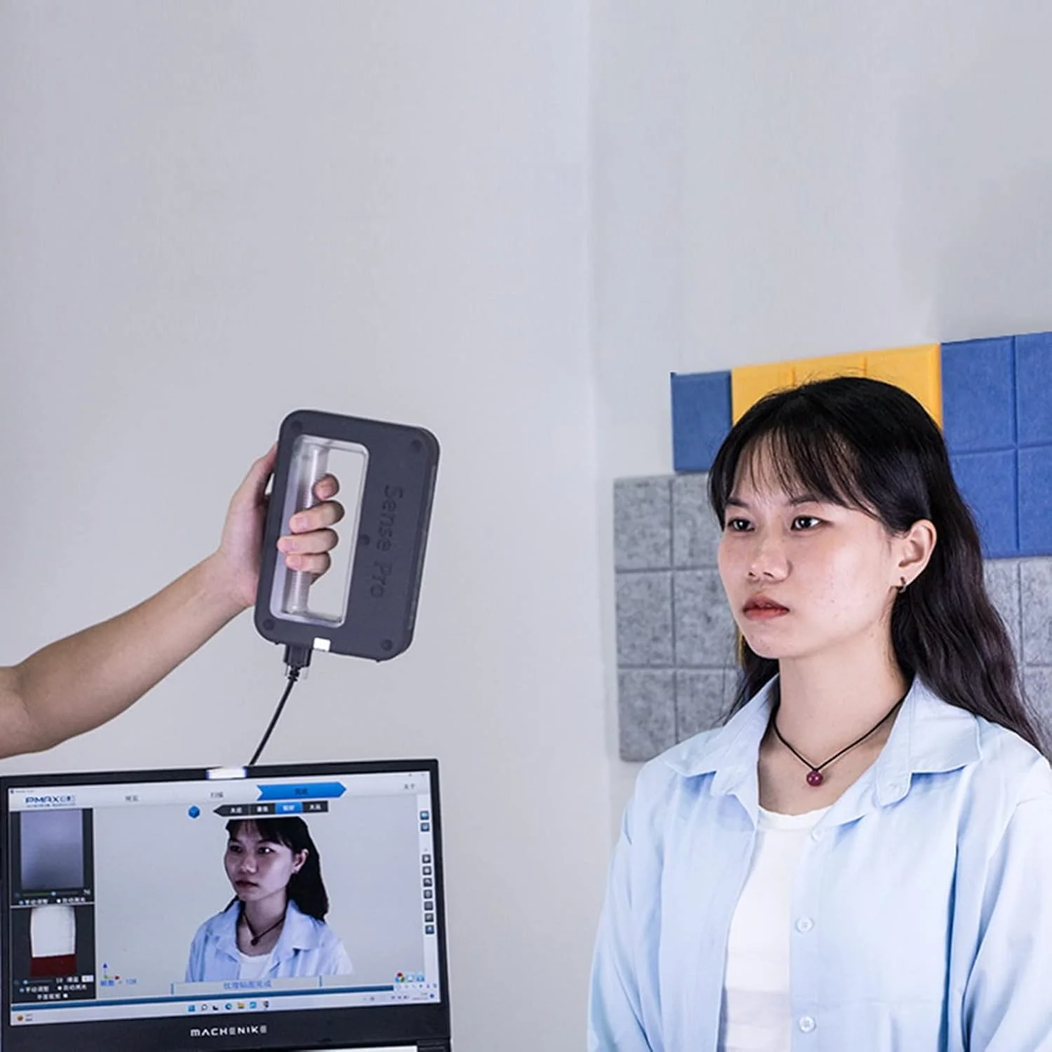 اسکنر سه بعدی دستی GZDcjsc، اسکنر سه بعدی جمع آوری داده، سرعت اسکن تا 10 فریم در ثانیه، برای مهندسی معکوس، تولید، هنر و طراحی اسکنر سه بعدی دستی GZDcjsc، اسکنر سه بعدی جمع آوری داده، سرعت اسکن تا 10 فریم در ثانیه، برای مهندسی معکوس، تولید، هنر و طراحی