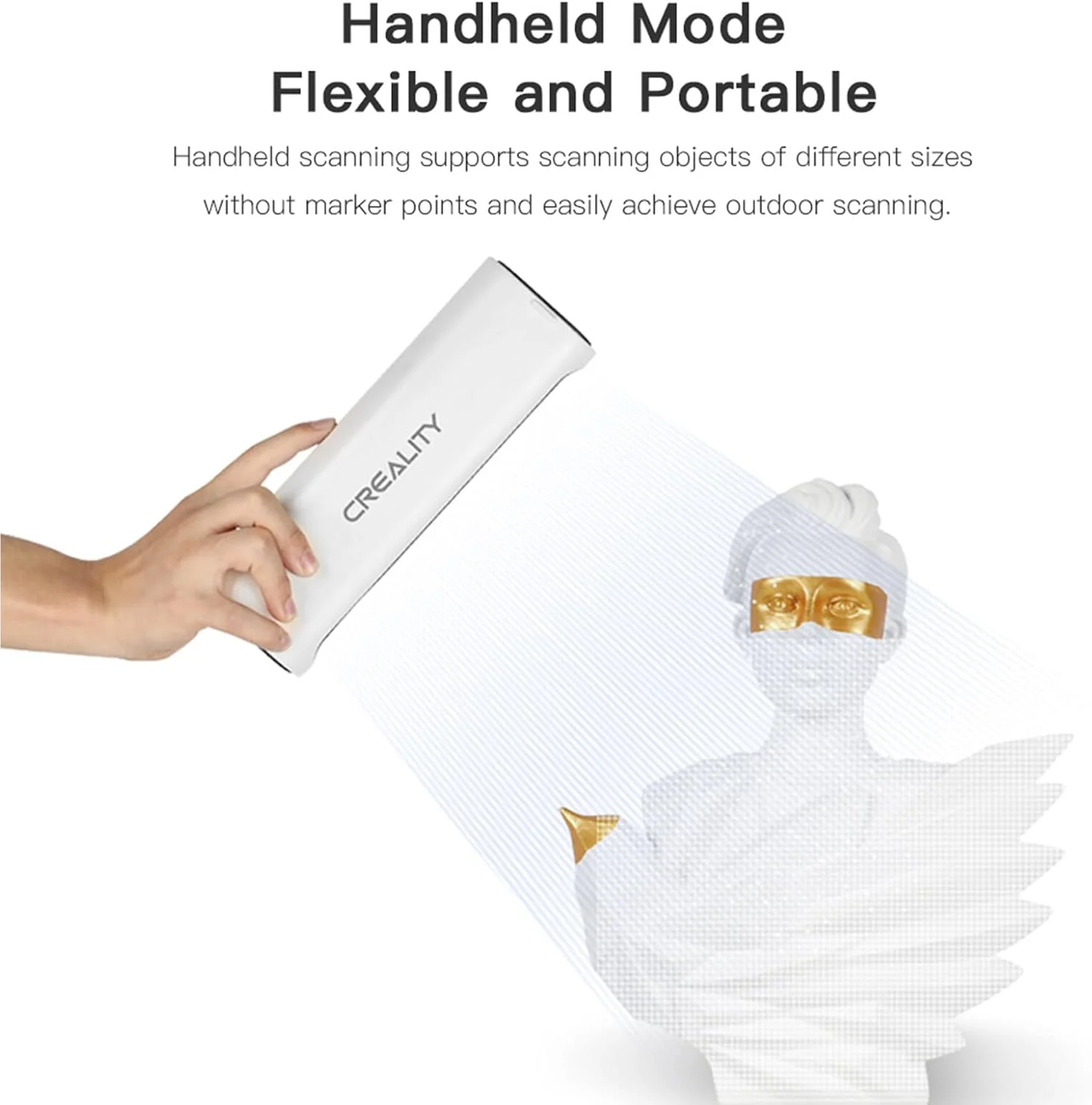 اسکنر سه بعدی قابل حمل Fawoonu CR-SCAN 01، حالت اسکن دستی/خودکار، اسکنر مدل سازی سه بعدی با دقت بالا 0.1 میلی متر، رنگ واقعی 24 بیتی، پشتیبانی از خروجی OBJ/STL برای چاپ سه بعدی، طراحی صنعتی و مدل سازی اسکنر سه بعدی قابل حمل Fawoonu CR-SCAN 01، حالت اسکن دستی/خودکار، اسکنر مدل سازی سه بعدی با دقت بالا 0.1 میلی متر، رنگ واقعی 24 بیتی، پشتیبانی از خروجی OBJ/STL برای چاپ سه بعدی، طراحی صنعتی و مدل سازی