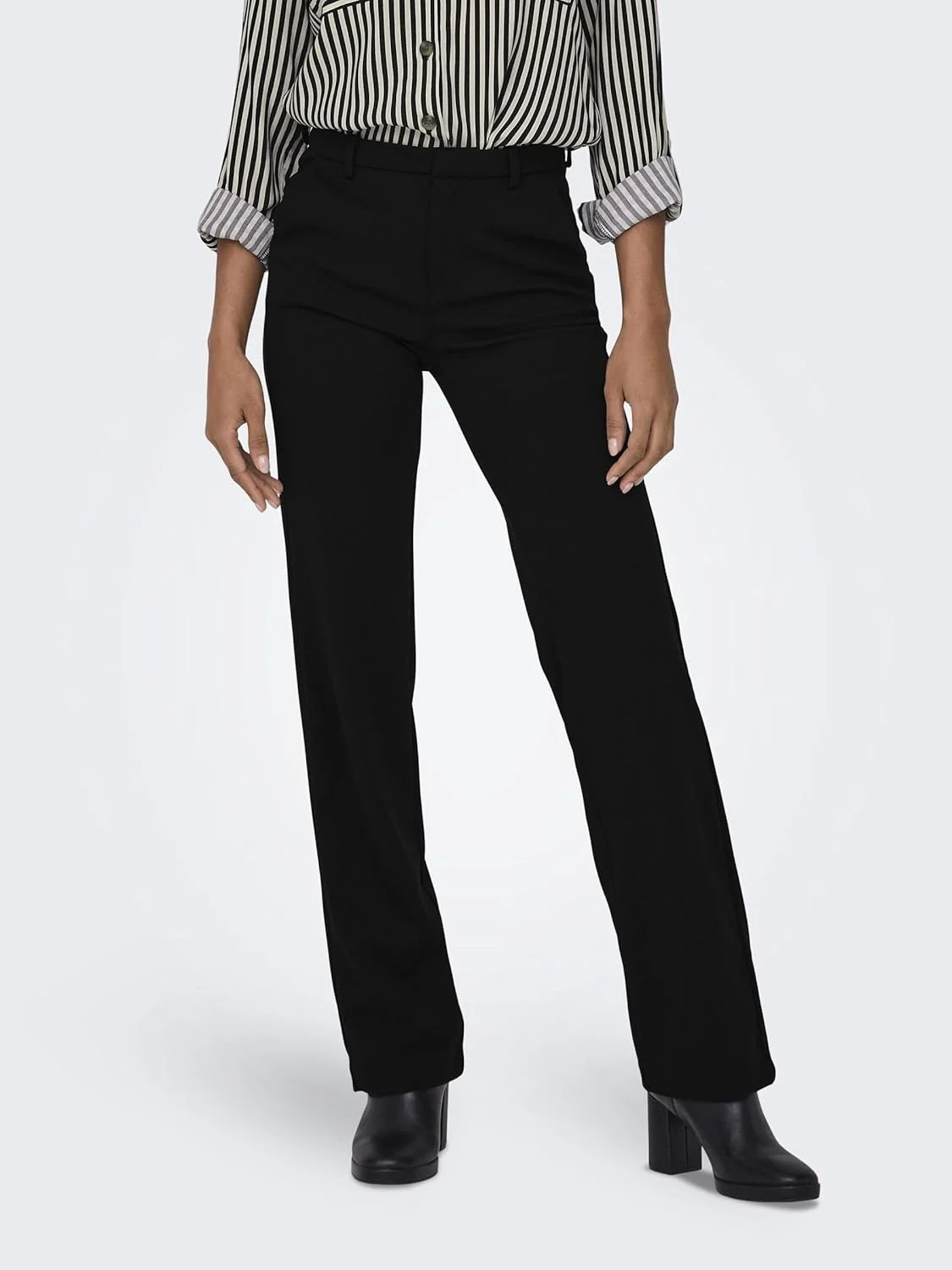 شلوار زنانه راسته مید و کمر دکمه دار اونلی مدل Onlraffy-yo Life Tlr شلوار زنانه راسته مید و کمر دکمه دار اونلی مدل Onlraffy-yo Life Tlr