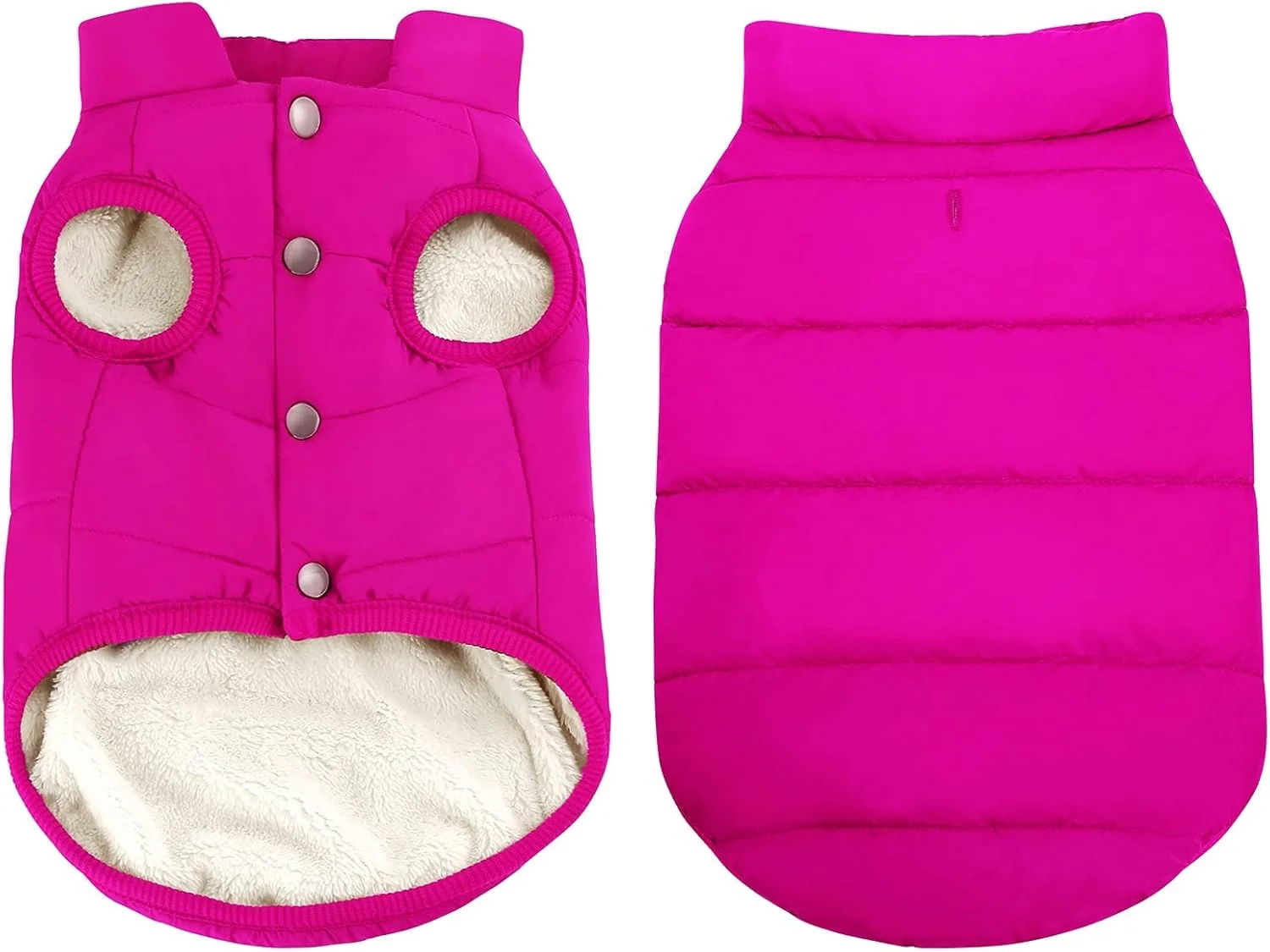 کت زمستانی سگ ELECDON ضد باد، ژاکت ضد آب سگ، جلیقه گرم سگ، لباس حیوانات خانگی مناسب هوای سرد با آستر پشمی دو لایه برای سگ های کوچک، متوسط و بزرگ (XS) کت زمستانی سگ ELECDON ضد باد، ژاکت ضد آب سگ، جلیقه گرم سگ، لباس حیوانات خانگی مناسب هوای سرد با آستر پشمی دو لایه برای سگ های کوچک، متوسط و بزرگ (XS)