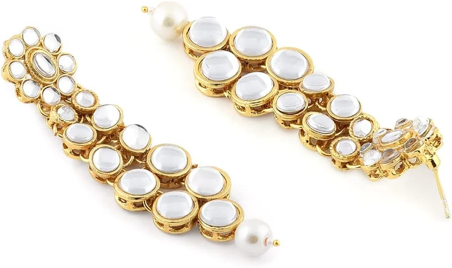 ست جواهرات زنانه ZAVERI PEARLS (طلایی) (ZPFK8671) ست جواهرات زنانه ZAVERI PEARLS (طلایی) (ZPFK8671)