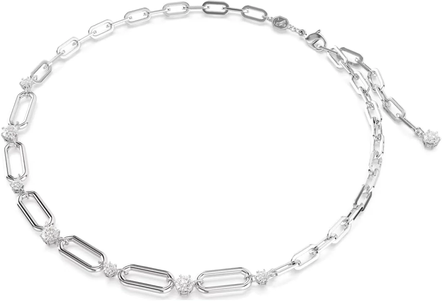 گردنبند سواروسکی Constella، سفید، روکش رودیوم