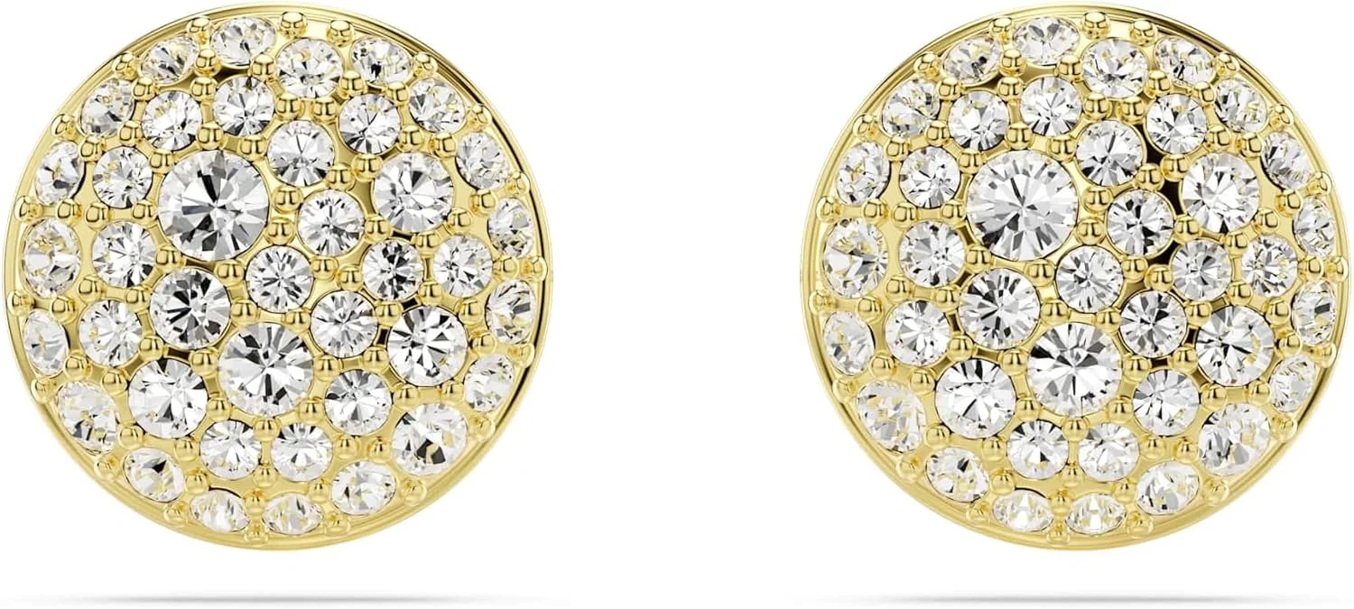 گوشواره های آویز سواروسکی Meteora، سفید، روکش رودیوم