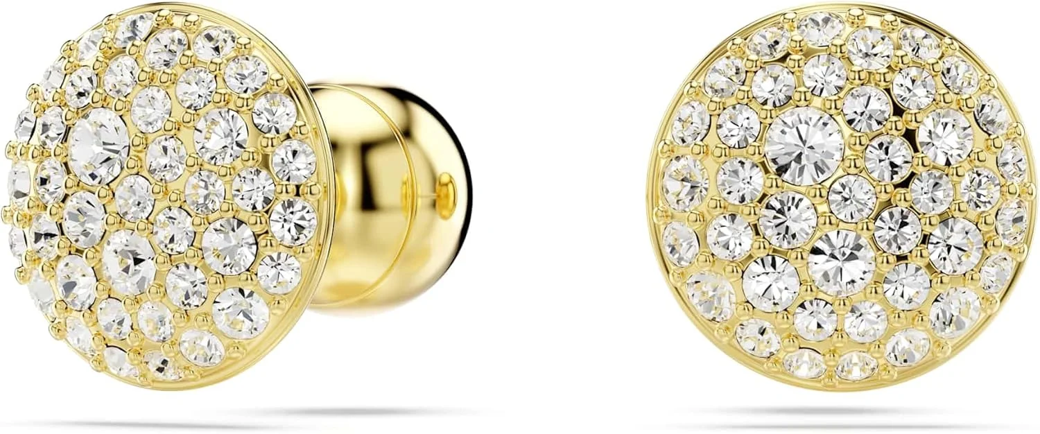 گوشواره های آویز سواروسکی Meteora، سفید، روکش رودیوم