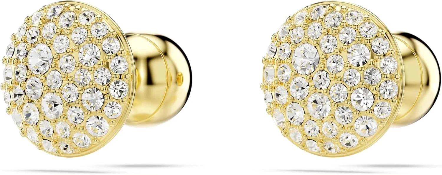 گوشواره های آویز سواروسکی Meteora، سفید، روکش رودیوم