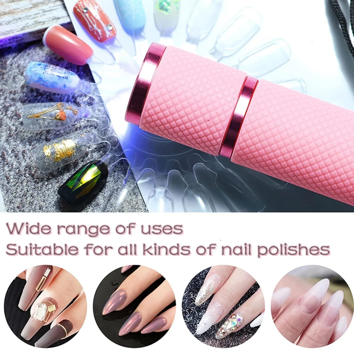 چراغ UV ناخن کوچک Azonee، برای لاک ژل، چراغ کیور سریع برای ناخن، چراغ UV دستی برای ناخن های ژلی، لامپ LED UV تک ناخن، چراغ UV قابل حمل برای ناخن چراغ UV ناخن کوچک Azonee، برای لاک ژل، چراغ کیور سریع برای ناخن، چراغ UV دستی برای ناخن های ژلی، لامپ LED UV تک ناخن، چراغ UV قابل حمل برای ناخن