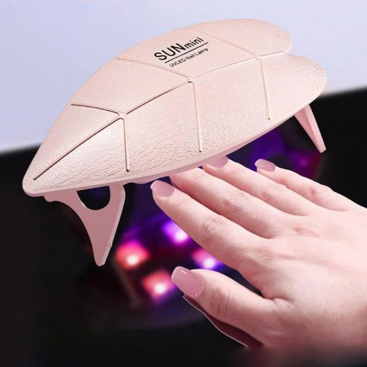 اینفینیتیکس - چراغ UV LED ناخن سان مینی، مینی خشک کن UV USB، لاک ژل، ابزار طراحی ناخن، چراغ LED قابل حمل برای مانیکور، خشک کن لاک ناخن