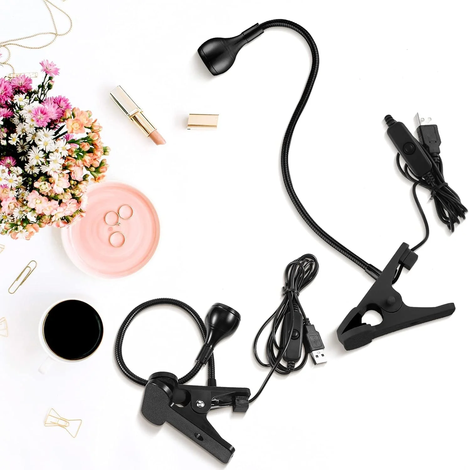 چراغ LED UV KASTWAVE برای خشک کردن چسب، چراغ LED UV با تراشه بزرگ 395 نانومتری با گردن غازی و گیره، چراغ رومیزی کوچک قابل حمل با گردن غازی برای خشک کردن ژل ناخن در فضای باز، ورودی USB 5 ولت - مشکی چراغ LED UV KASTWAVE برای خشک کردن چسب، چراغ LED UV با تراشه بزرگ 395 نانومتری با گردن غازی و گیره، چراغ رومیزی کوچک قابل حمل با گردن غازی برای خشک کردن ژل ناخن در فضای باز، ورودی USB 5 ولت - مشکی