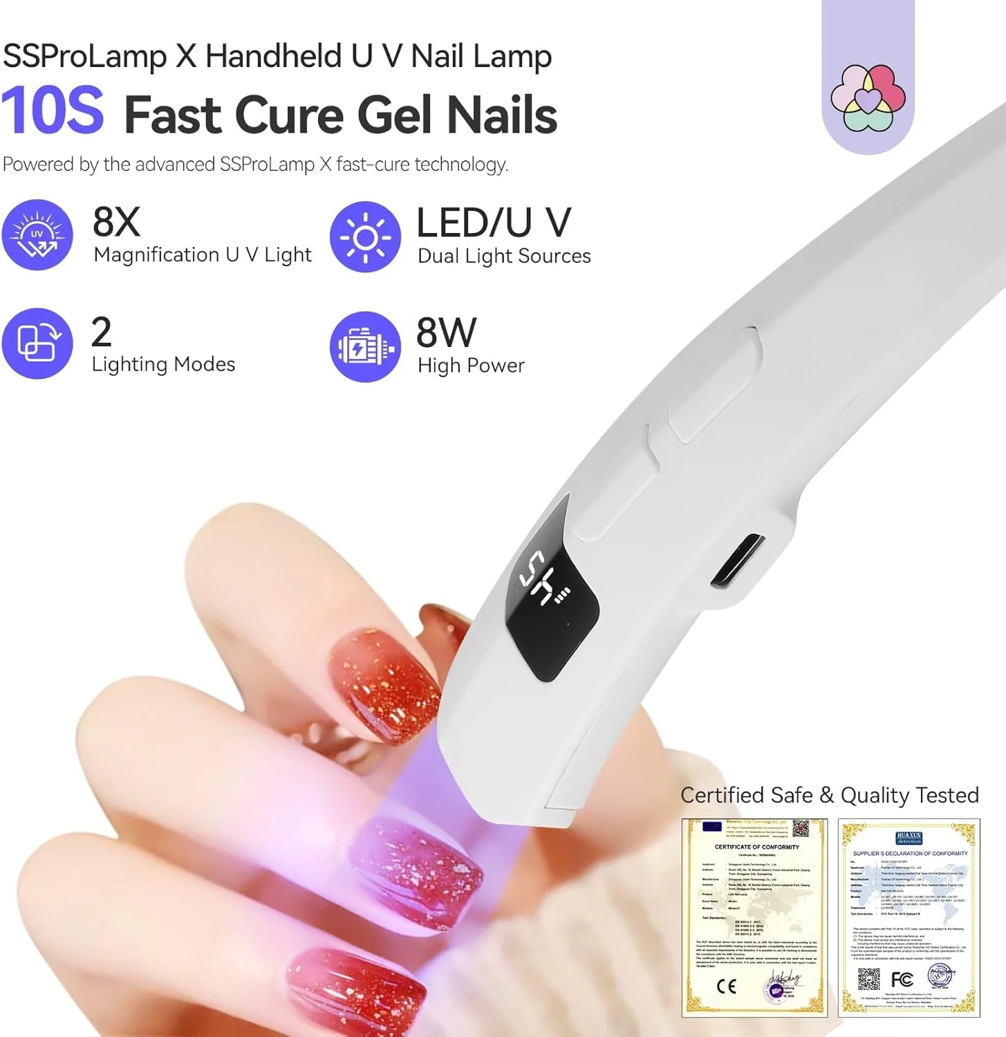 چراغ UV LED ناخن مینی برای ناخن های ژلی، چراغ UV ناخن دستی با خشک شدن سریع، چراغ ژلی مسافرتی، چراغ LED قابل حمل شارژی بی سیم، برای مانیکور خانگی DIY، مراقبت از ناخن در خانه چراغ UV LED ناخن مینی برای ناخن های ژلی، چراغ UV ناخن دستی با خشک شدن سریع، چراغ ژلی مسافرتی، چراغ LED قابل حمل شارژی بی سیم، برای مانیکور خانگی DIY، مراقبت از ناخن در خانه