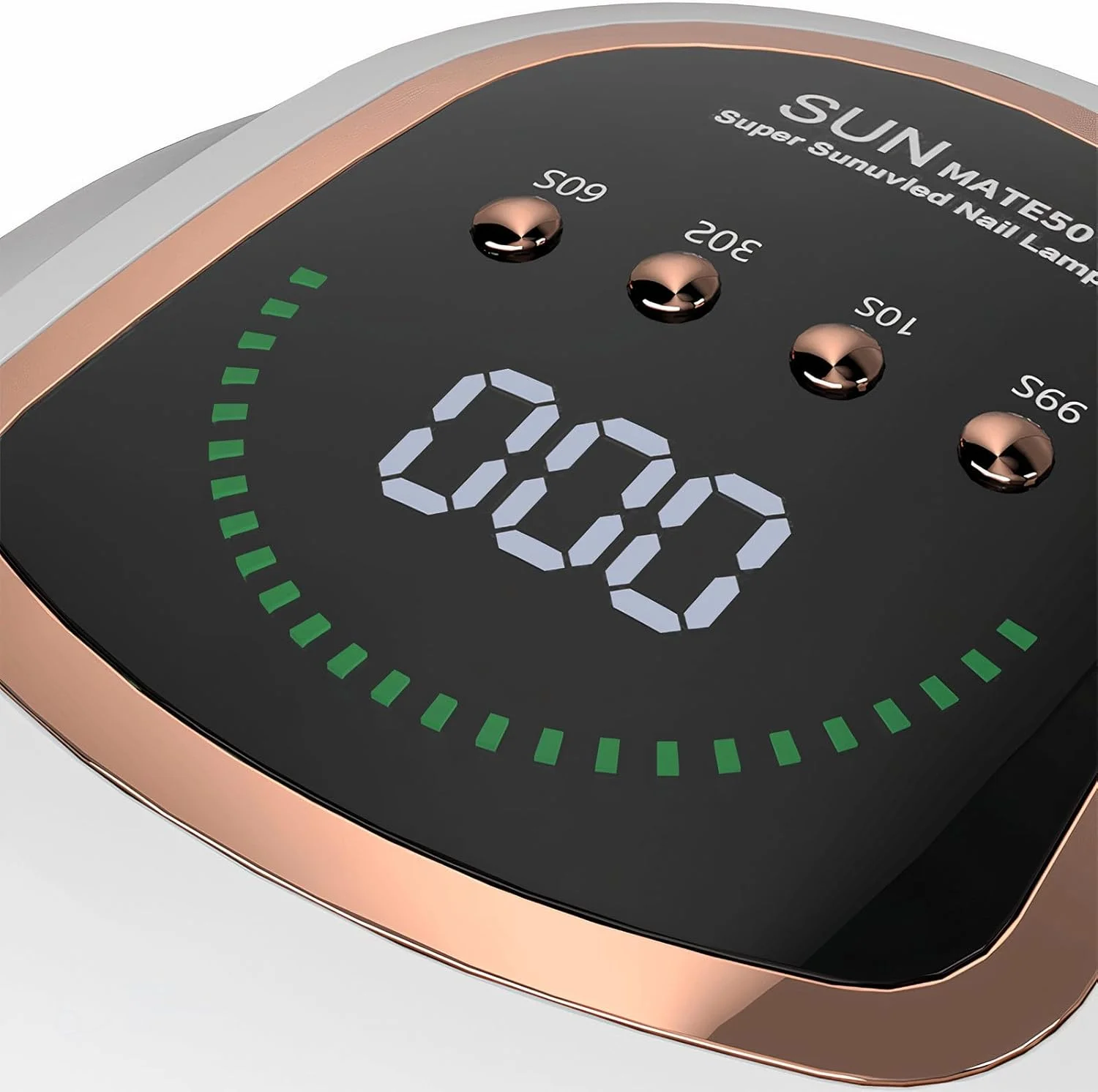 دستگاه خشک کن لاک ژل ناخن UV/LED مدل Mate50، دو کاره، دارای تایمر و سنسور حرکتی – خشک کردن سریع برای دست و پا، طراحی جمع و جور و چند منظوره – به همراه یک عدد بیس کت رایگان