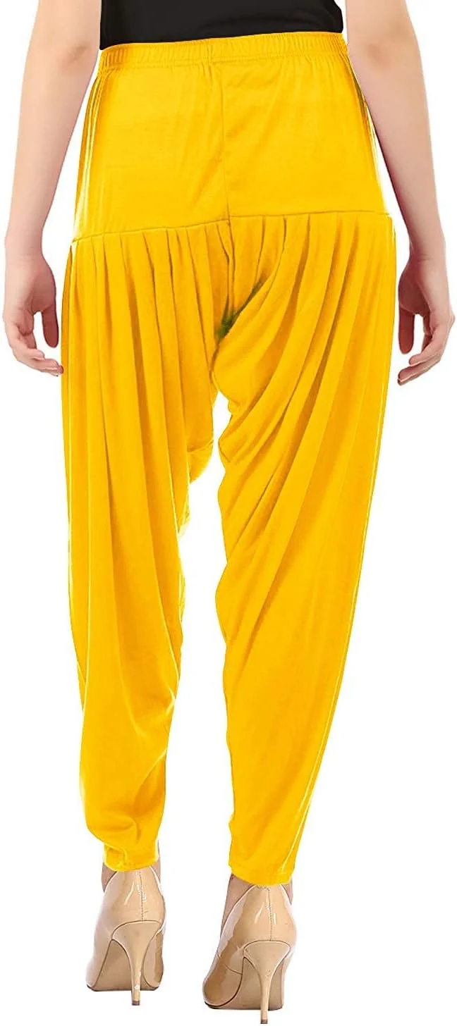 شلوار پاتیالا زنانه Stylesindia، پارچه کشی فوق العاده پنبه ای لیکرا، سایز کمر 26-36 شلوار پاتیالا زنانه Stylesindia، پارچه کشی فوق العاده پنبه ای لیکرا، سایز کمر 26-36