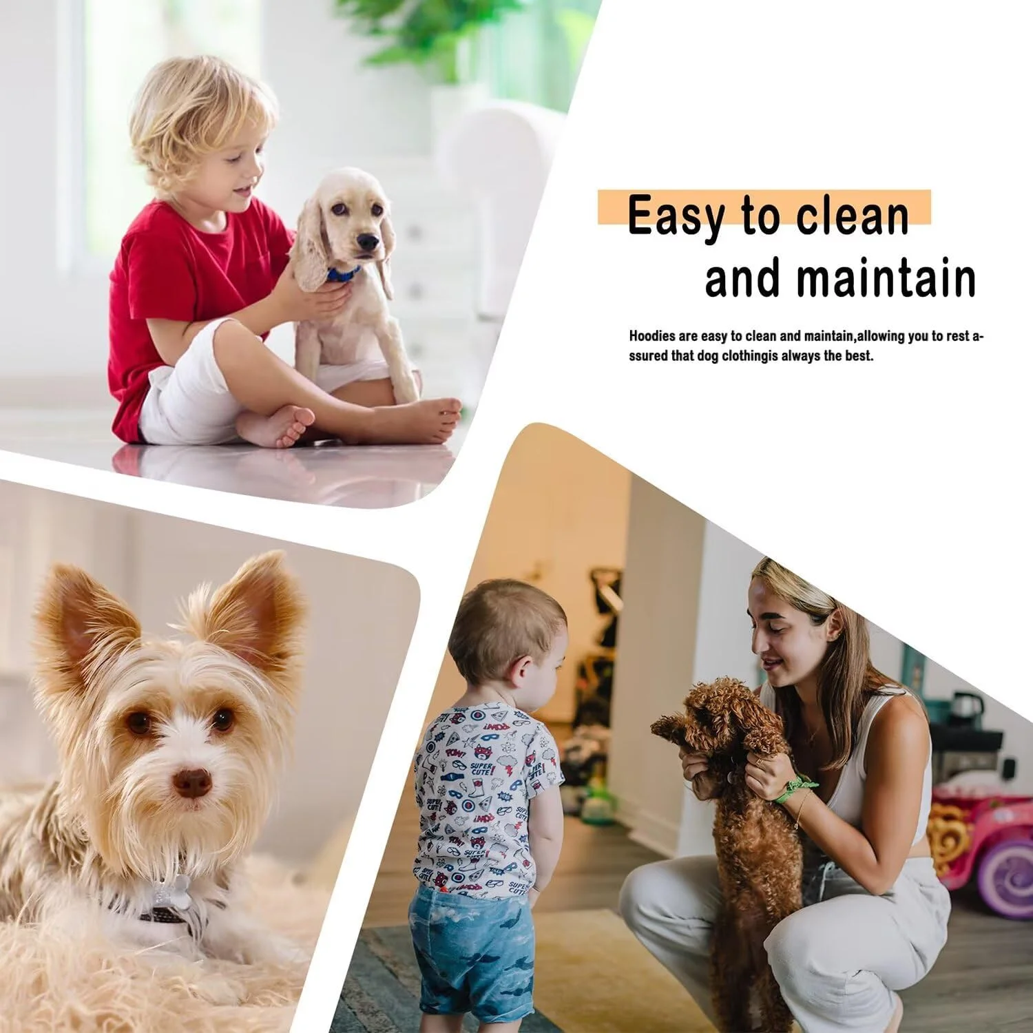 لباس سگ جلیقه نرم، سبک و تنفس پذیر برای گرم و راحت نگه داشتن دوست پشمالوی شما (مشکی-M) لباس سگ جلیقه نرم، سبک و تنفس پذیر برای گرم و راحت نگه داشتن دوست پشمالوی شما (مشکی-M)