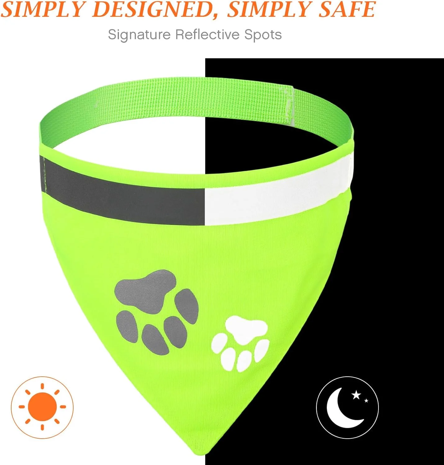 سنتریگو 2 عدد دستمال گردن سگ، شال سگ بازتابنده زرد، ایمنی با دید بالا، دستمال گردن مثلثی سگ برای حیوانات خانگی متوسط بزرگ گربه ها توله سگ (16-20.5 اینچ، گردن پنجه) سنتریگو 2 عدد دستمال گردن سگ، شال سگ بازتابنده زرد، ایمنی با دید بالا، دستمال گردن مثلثی سگ برای حیوانات خانگی متوسط بزرگ گربه ها توله سگ (16-20.5 اینچ، گردن پنجه)