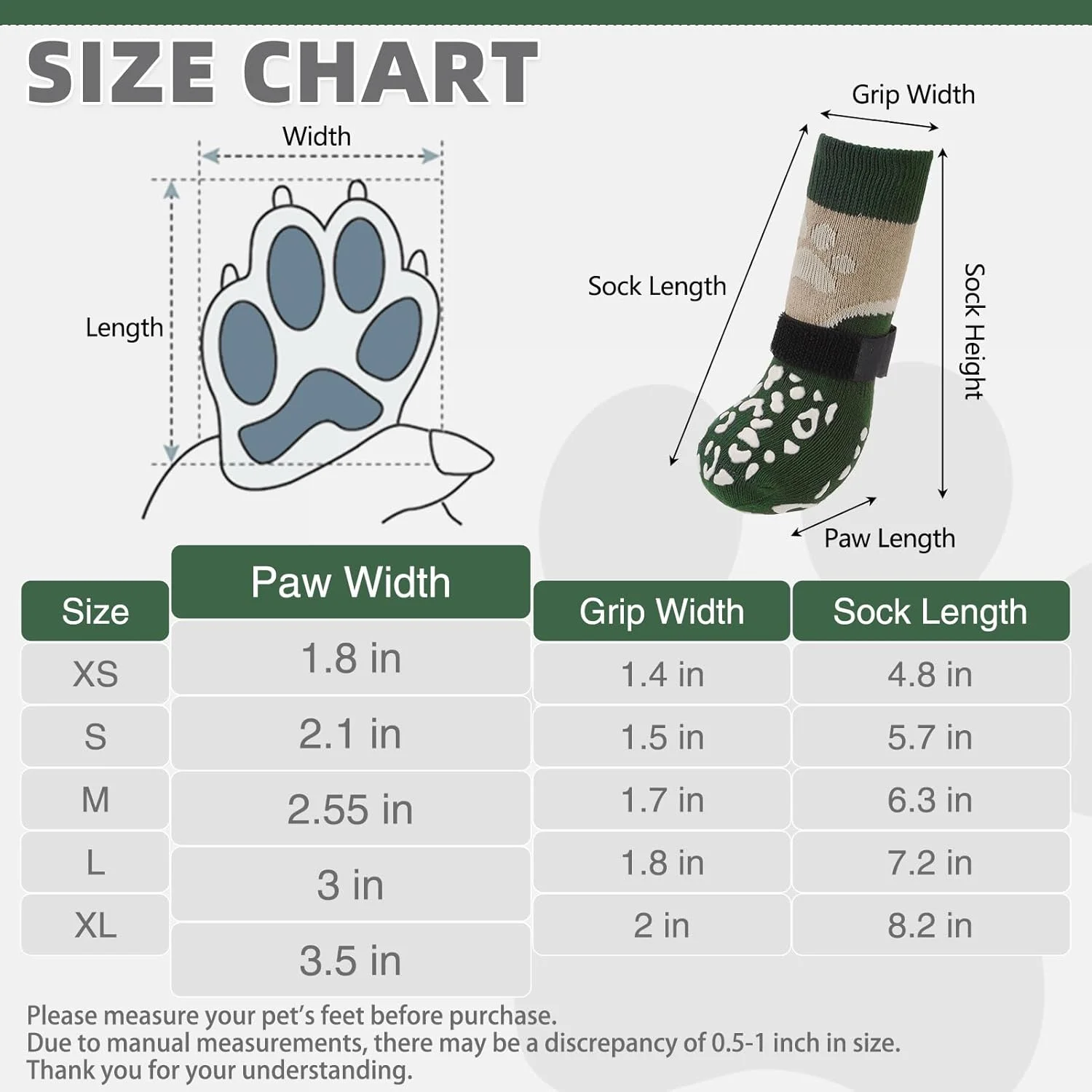جوراب سگ کولتیل برای سطوح داغ/سرد برای جلوگیری از لیسیدن پنجه ها، چکمه های ضد لغزش سگ و محافظ پنجه برای کف های چوبی سخت، چکمه های کنترل کشش بدون پیچش برای سگ های کوچک، متوسط، بزرگ و مسن جوراب سگ کولتیل برای سطوح داغ/سرد برای جلوگیری از لیسیدن پنجه ها، چکمه های ضد لغزش سگ و محافظ پنجه برای کف های چوبی سخت، چکمه های کنترل کشش بدون پیچش برای سگ های کوچک، متوسط، بزرگ و مسن