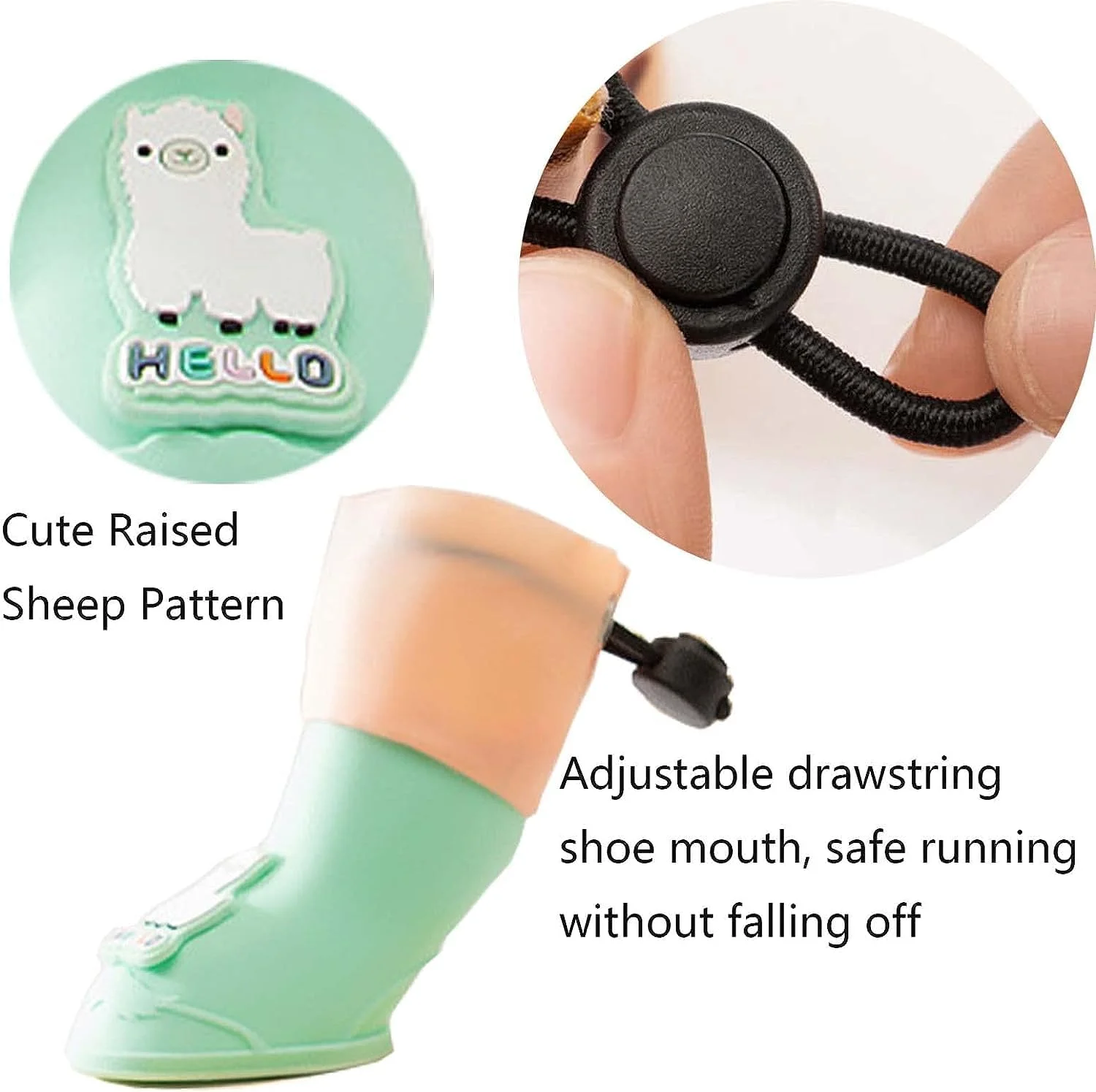 کفش سگ NALACAL - 4 عدد کفش ضد آب برای سگ های کوچک و متوسط، ضد لغزش برای پیاده روی، محافظ پنجه نرم و تنفسی برای استفاده در فضای باز در شب کفش سگ NALACAL - 4 عدد کفش ضد آب برای سگ های کوچک و متوسط، ضد لغزش برای پیاده روی، محافظ پنجه نرم و تنفسی برای استفاده در فضای باز در شب