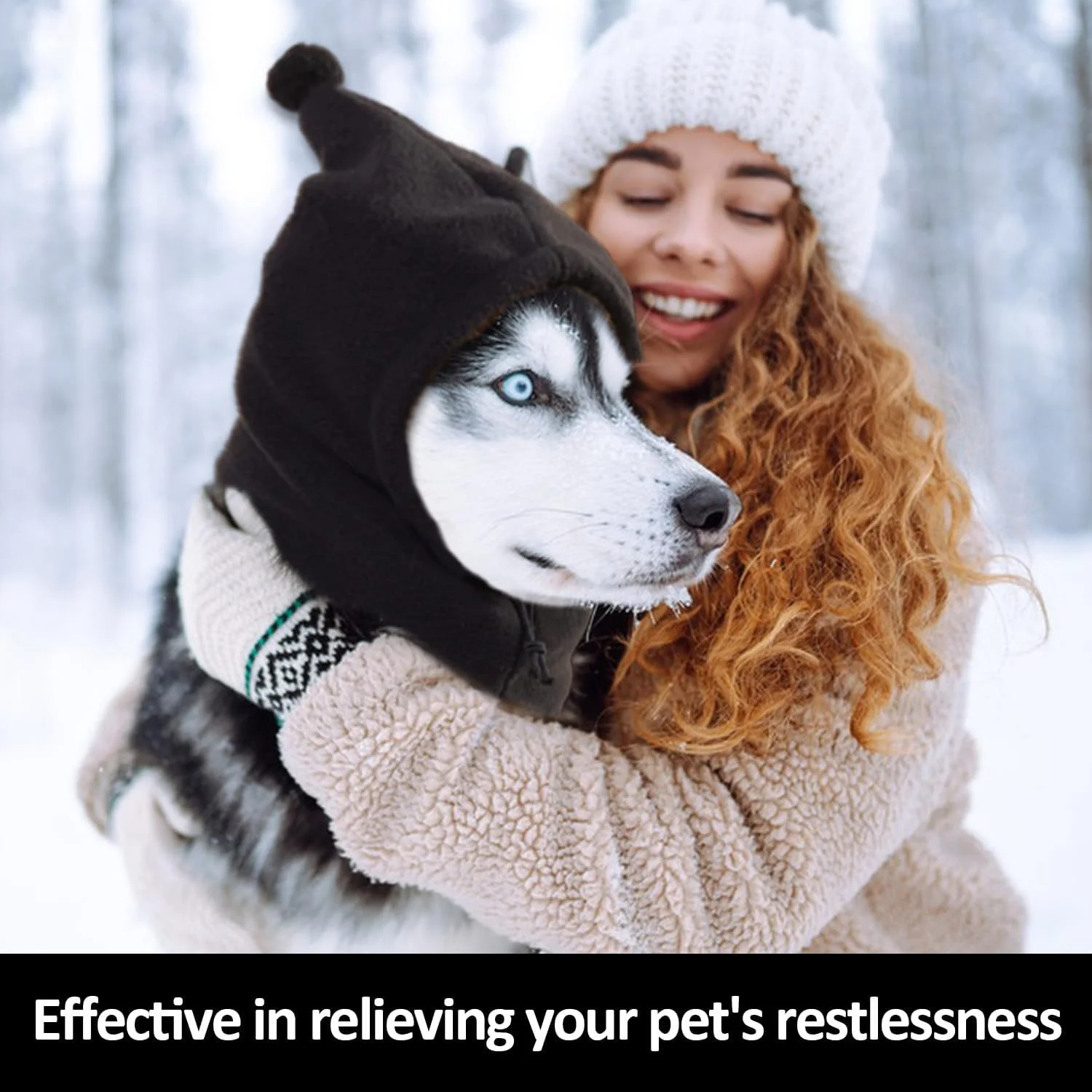 محافظ گوش سگ، گرم کننده گردن و گوش سگ | محافظ گوش سگ برای کاهش اضطراب و محافظت در برابر سر و صدا، کلاه بافتنی سگ، مناسب برای پیاده روی در فضای باز محافظ گوش سگ، گرم کننده گردن و گوش سگ | محافظ گوش سگ برای کاهش اضطراب و محافظت در برابر سر و صدا، کلاه بافتنی سگ، مناسب برای پیاده روی در فضای باز